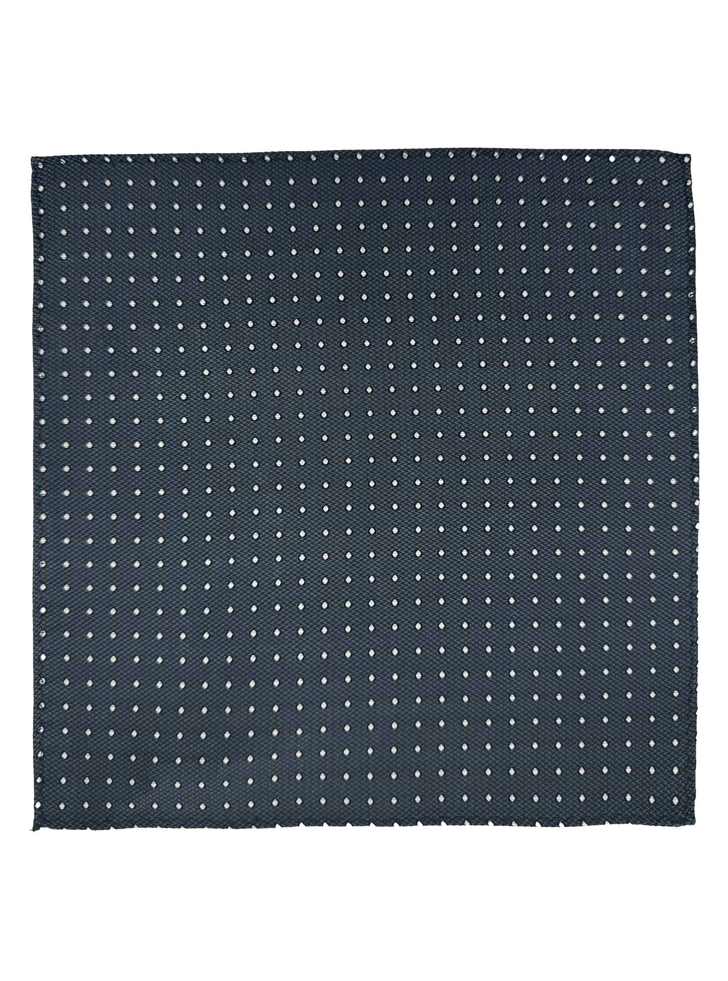 Charcoal Dotted Pocket Square