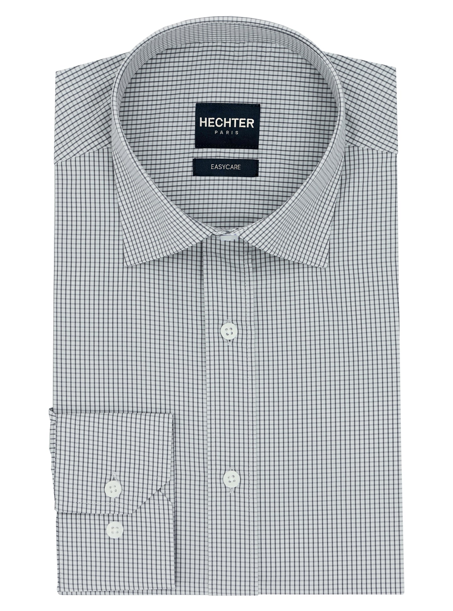Liberty Business Black Microchecked Shirt