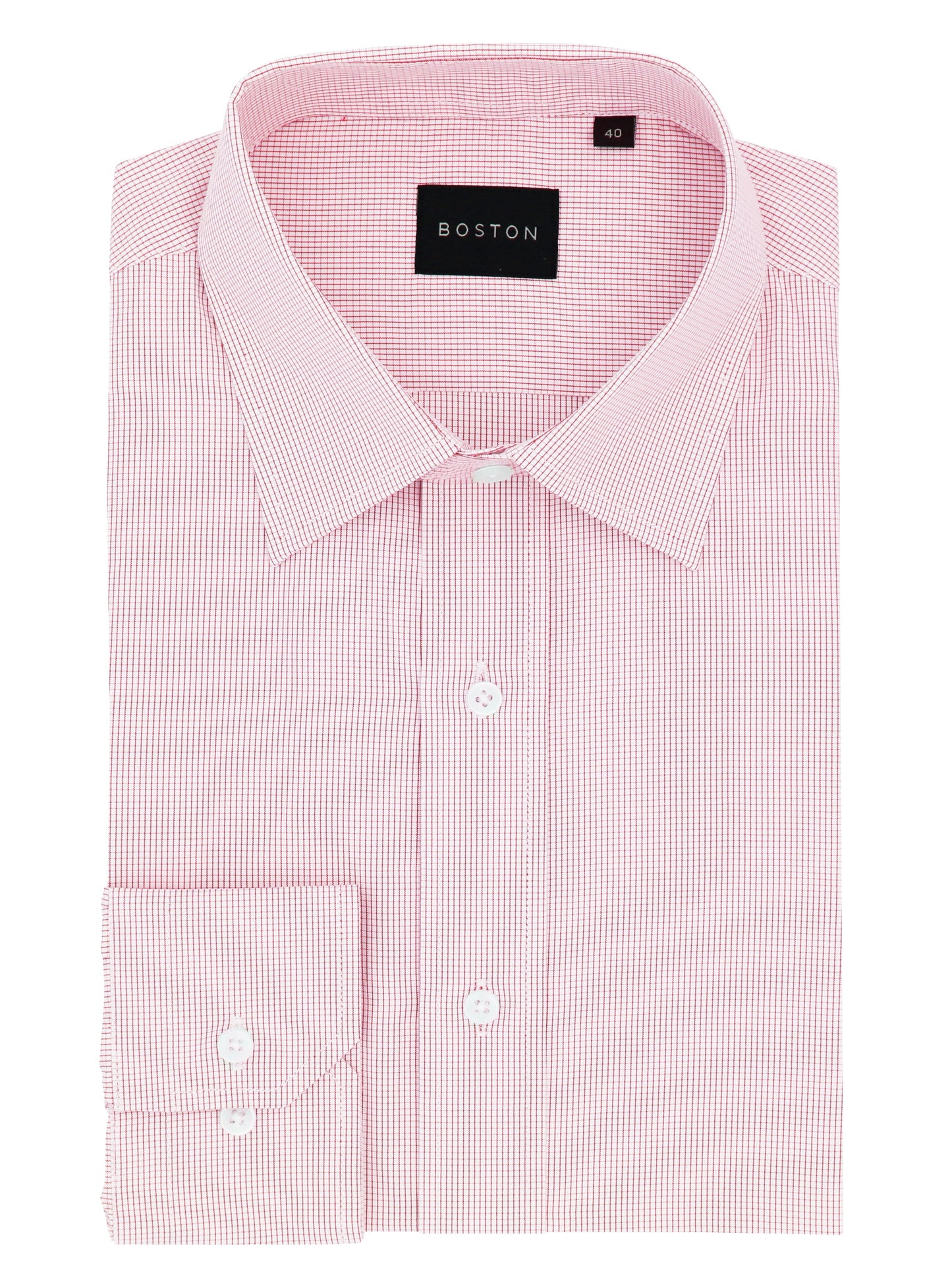 Liberty Business Pink Microchecked Shirt
