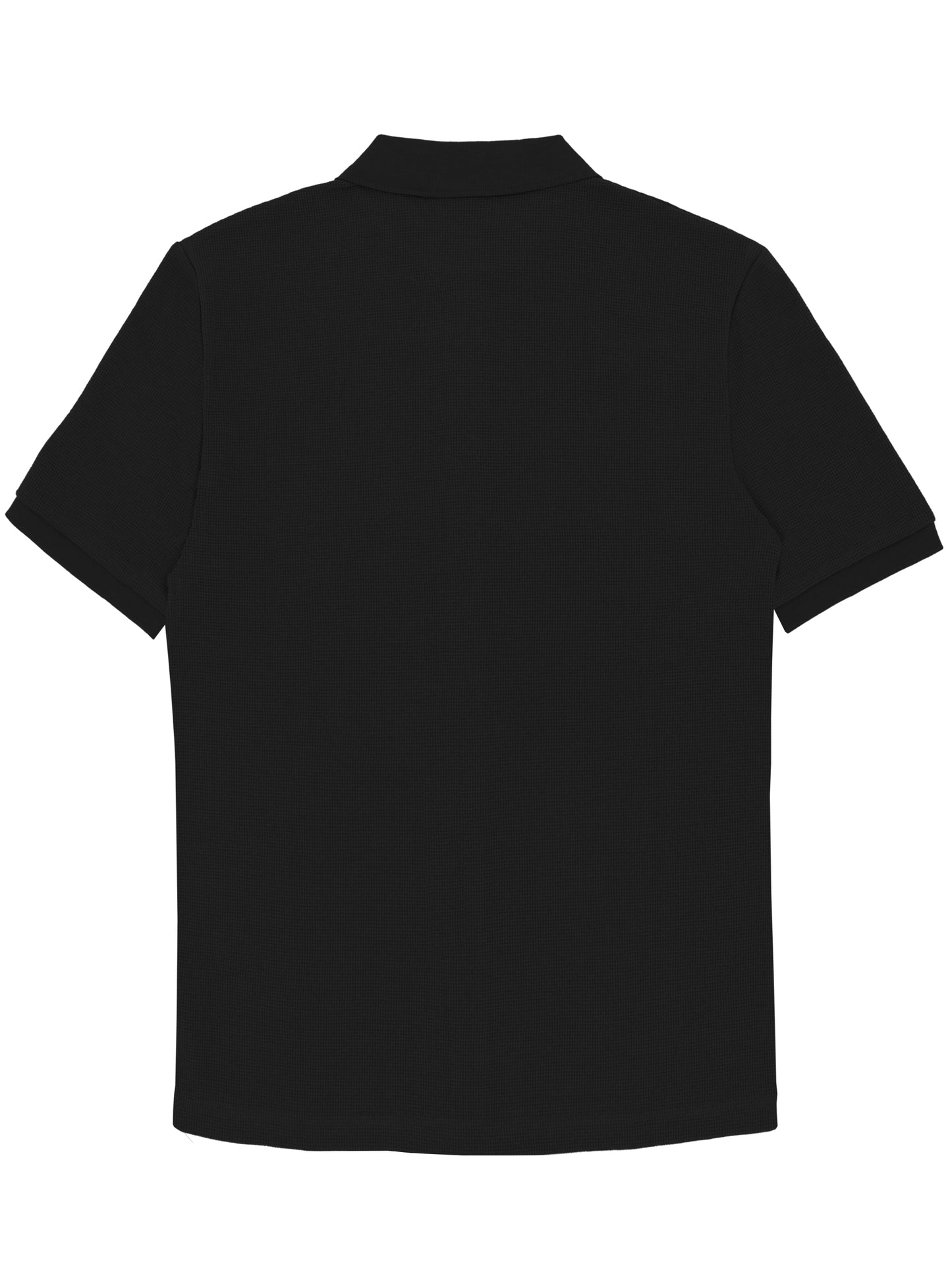 Sheen Black Knit Shirt