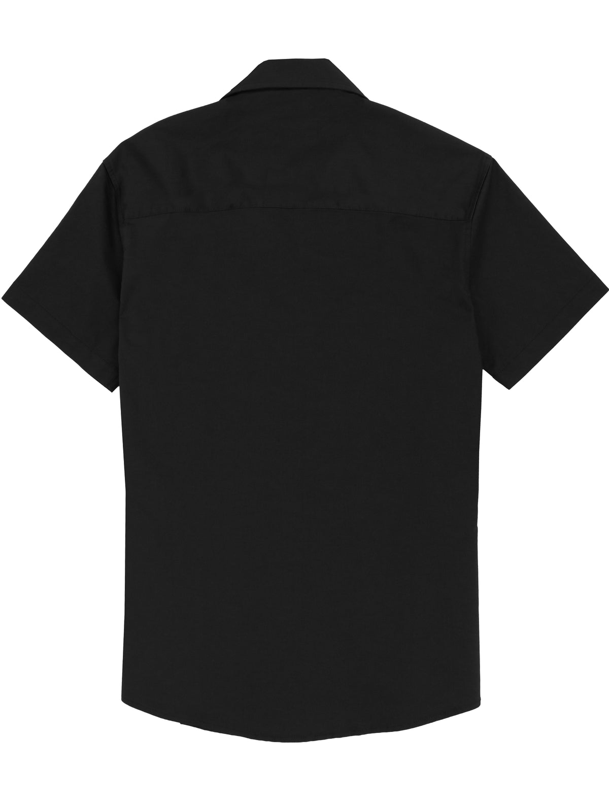 Oakley Black Cotton Stretch Short Sleeve Shirt