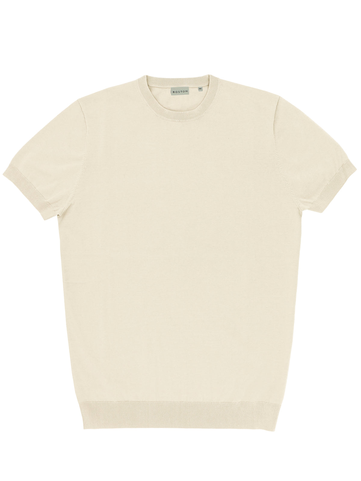 Eden Sand Cotton Knit Tee