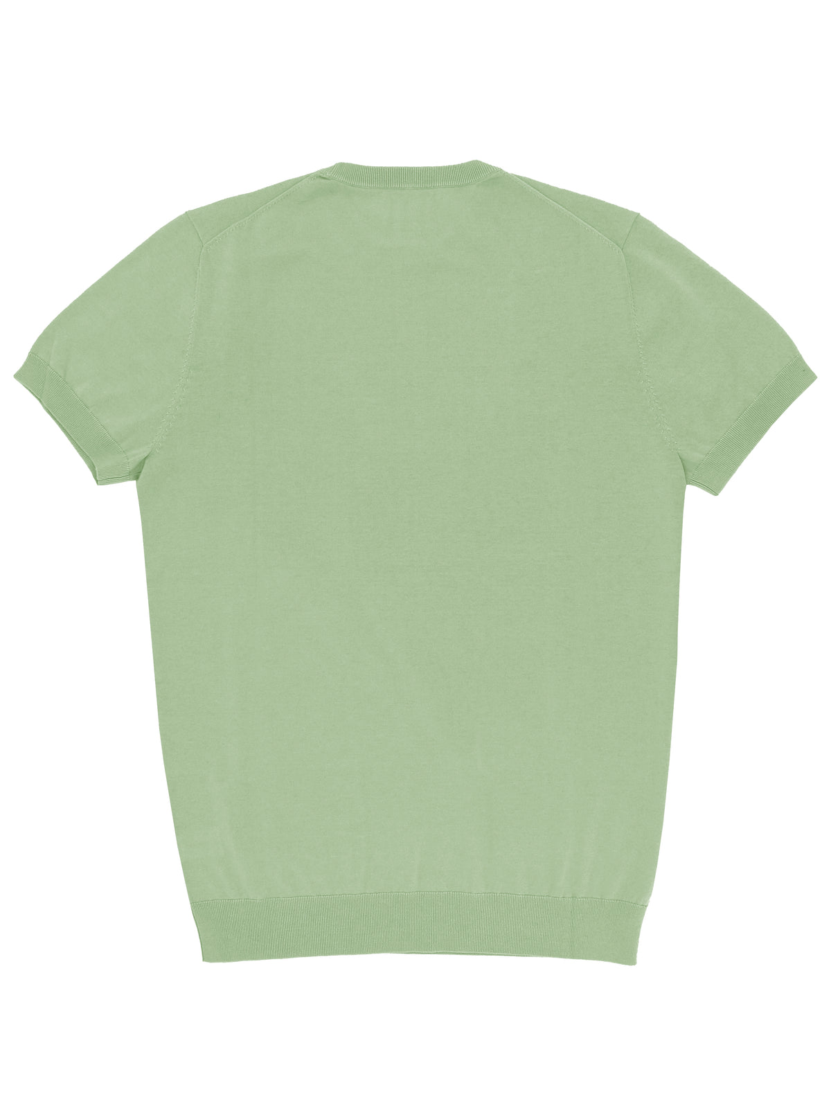 Eden Green Cotton Knit Tee