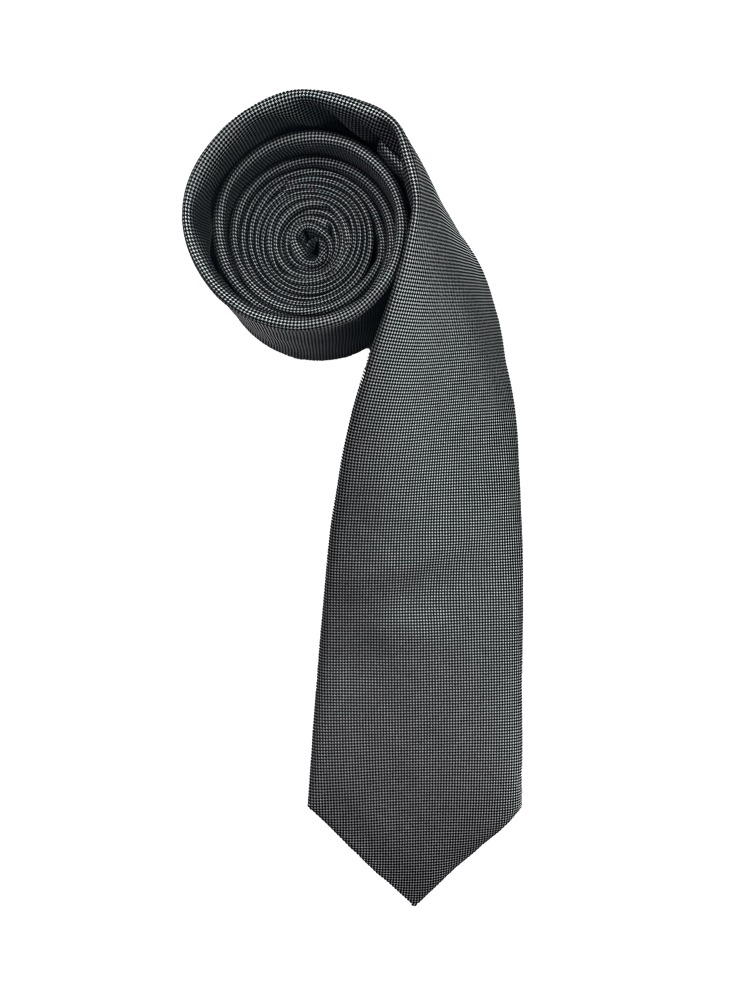 Grey Silk Tie