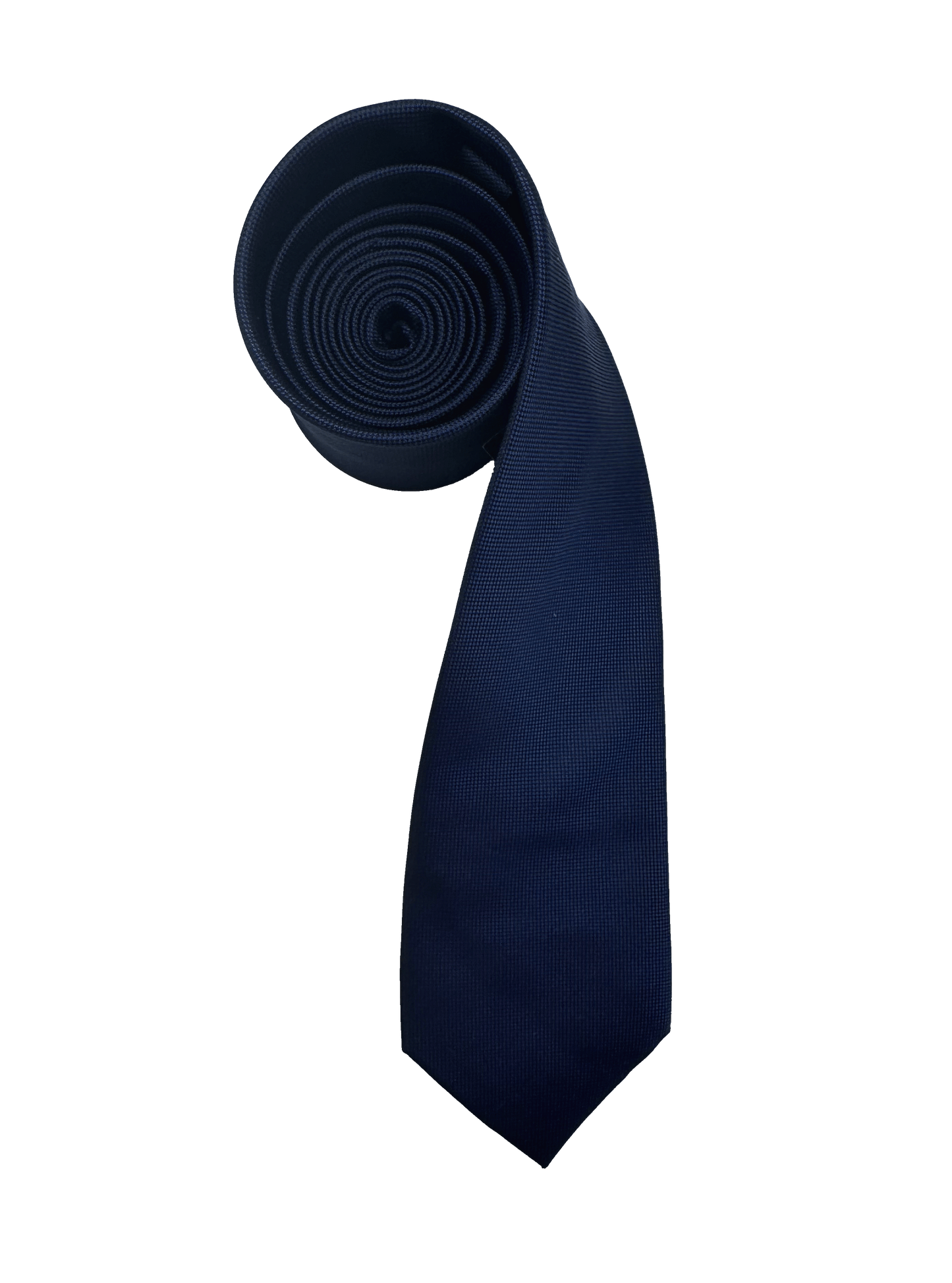 Navy Silk Tie