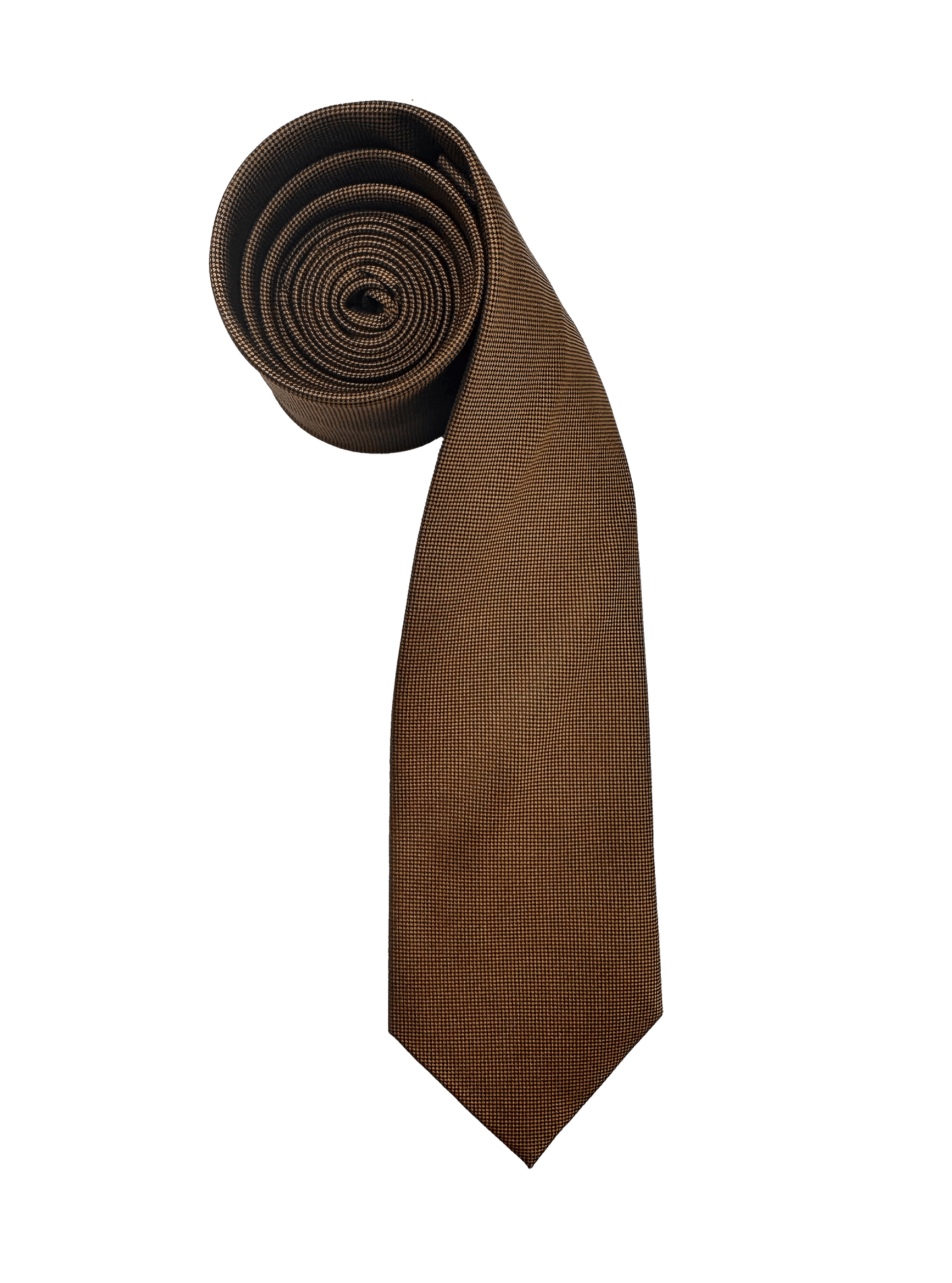 Orange Silk Tie