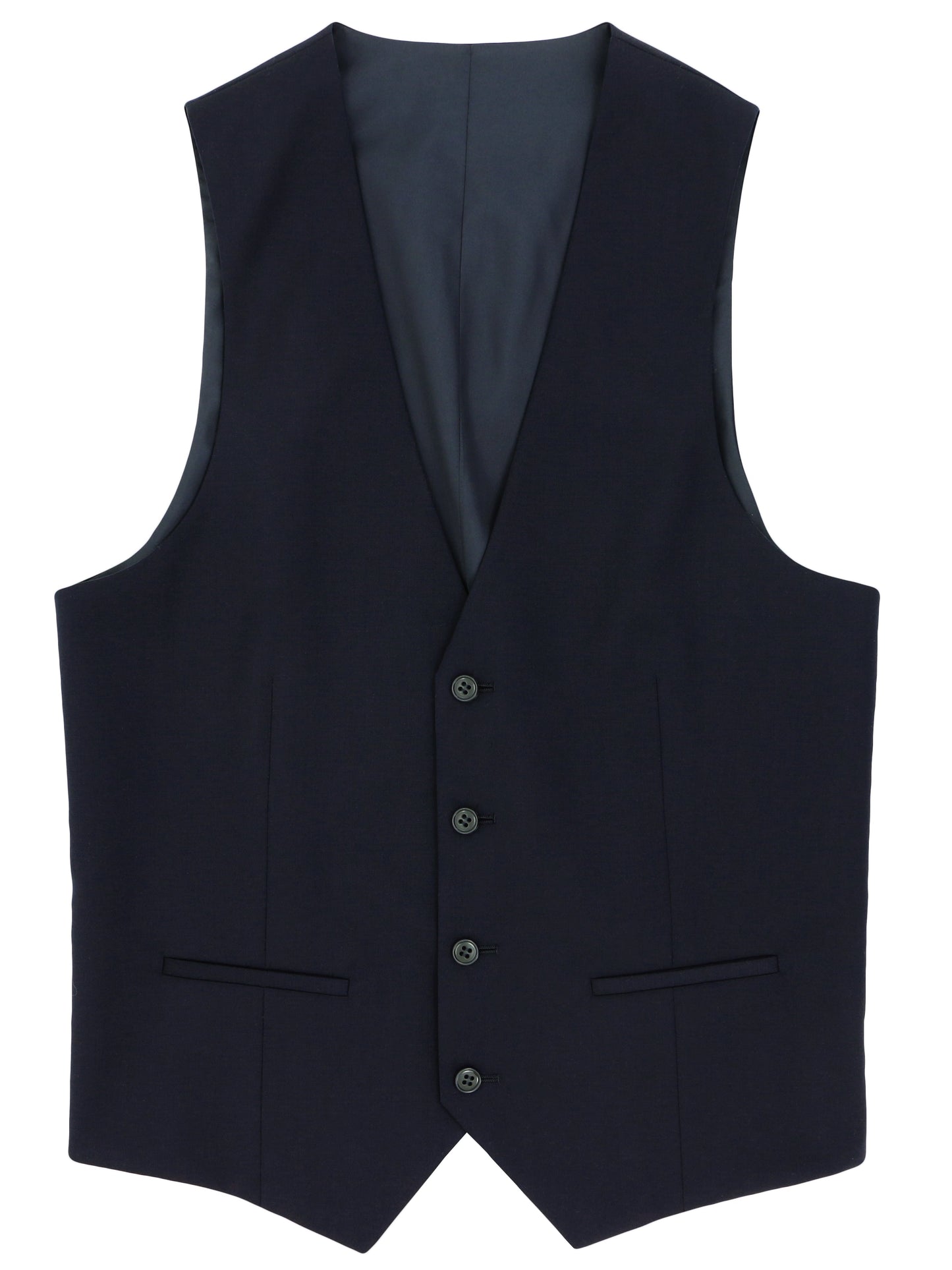 Dorset 112 Navy Wool Waistcoat