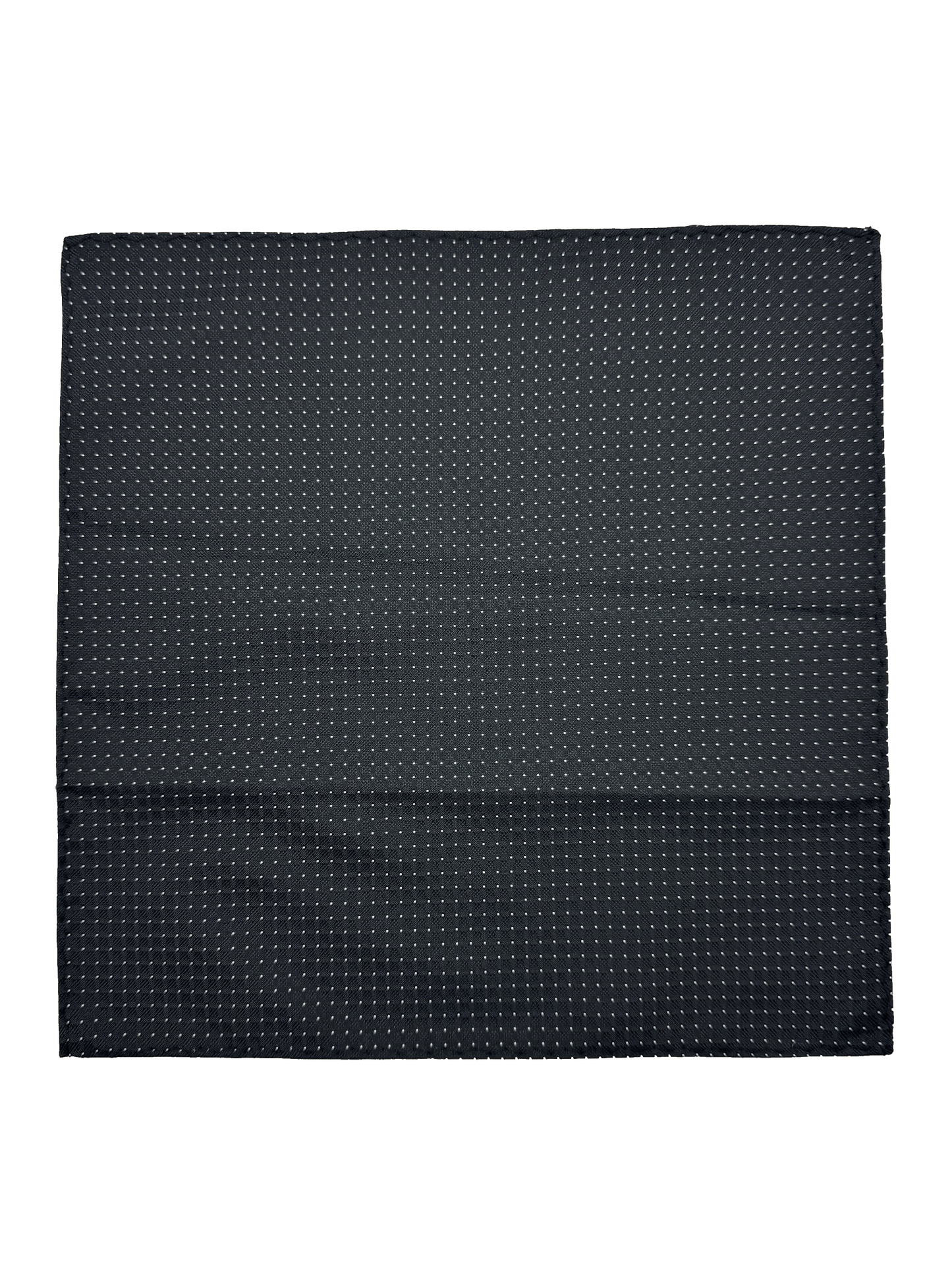 Black Dotted Pocket Square