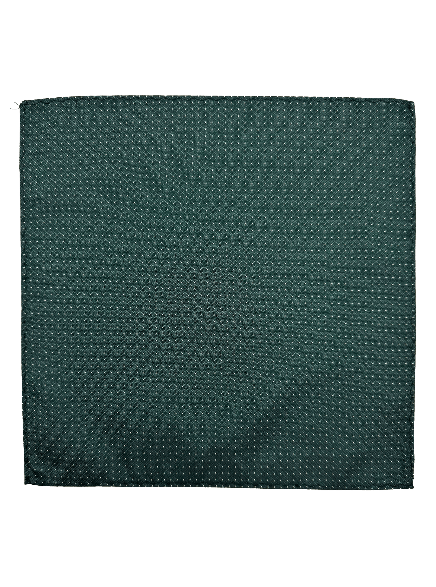 Green Dotted Pocket Square
