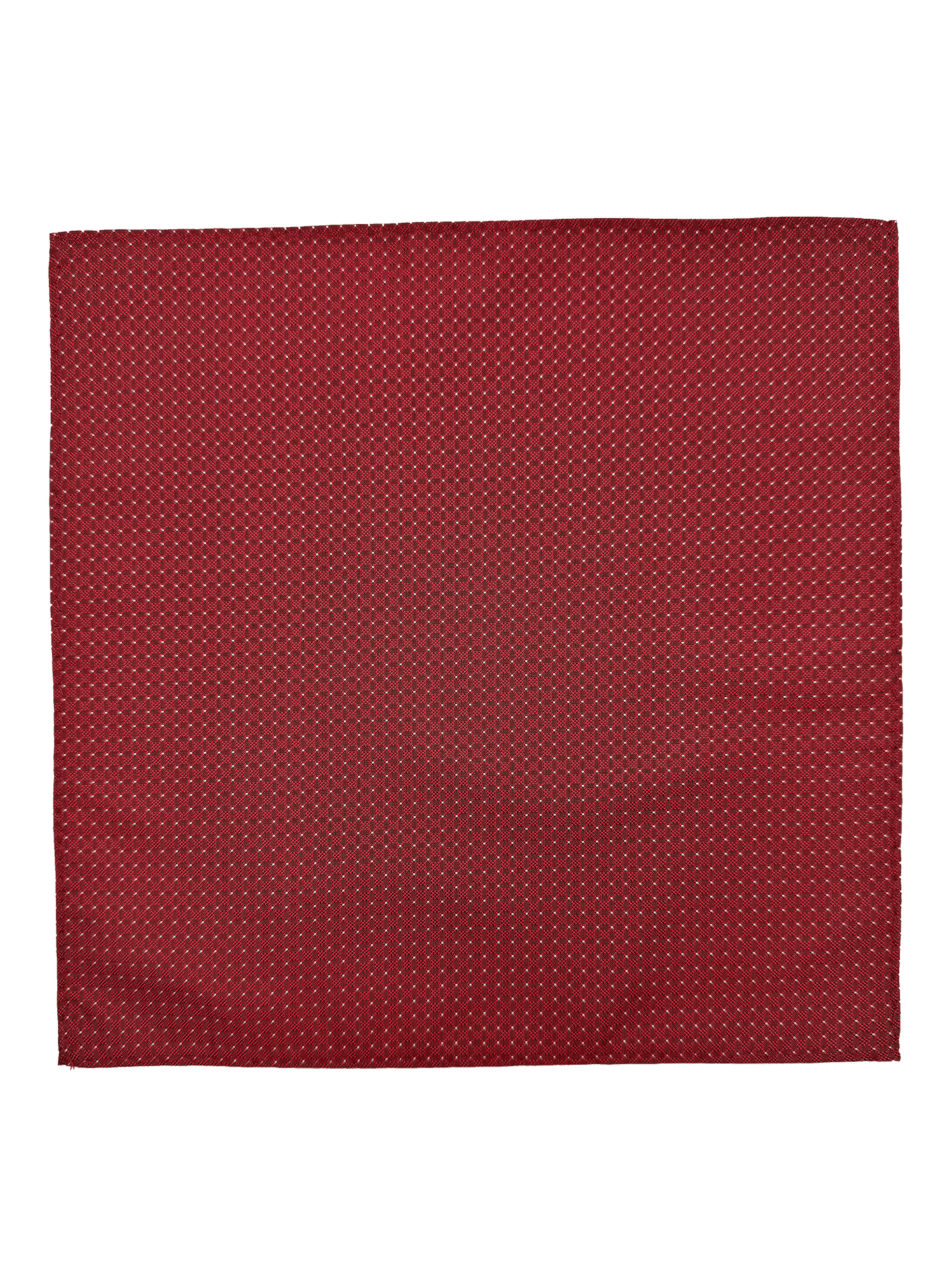 Red Dotted Pocket Square