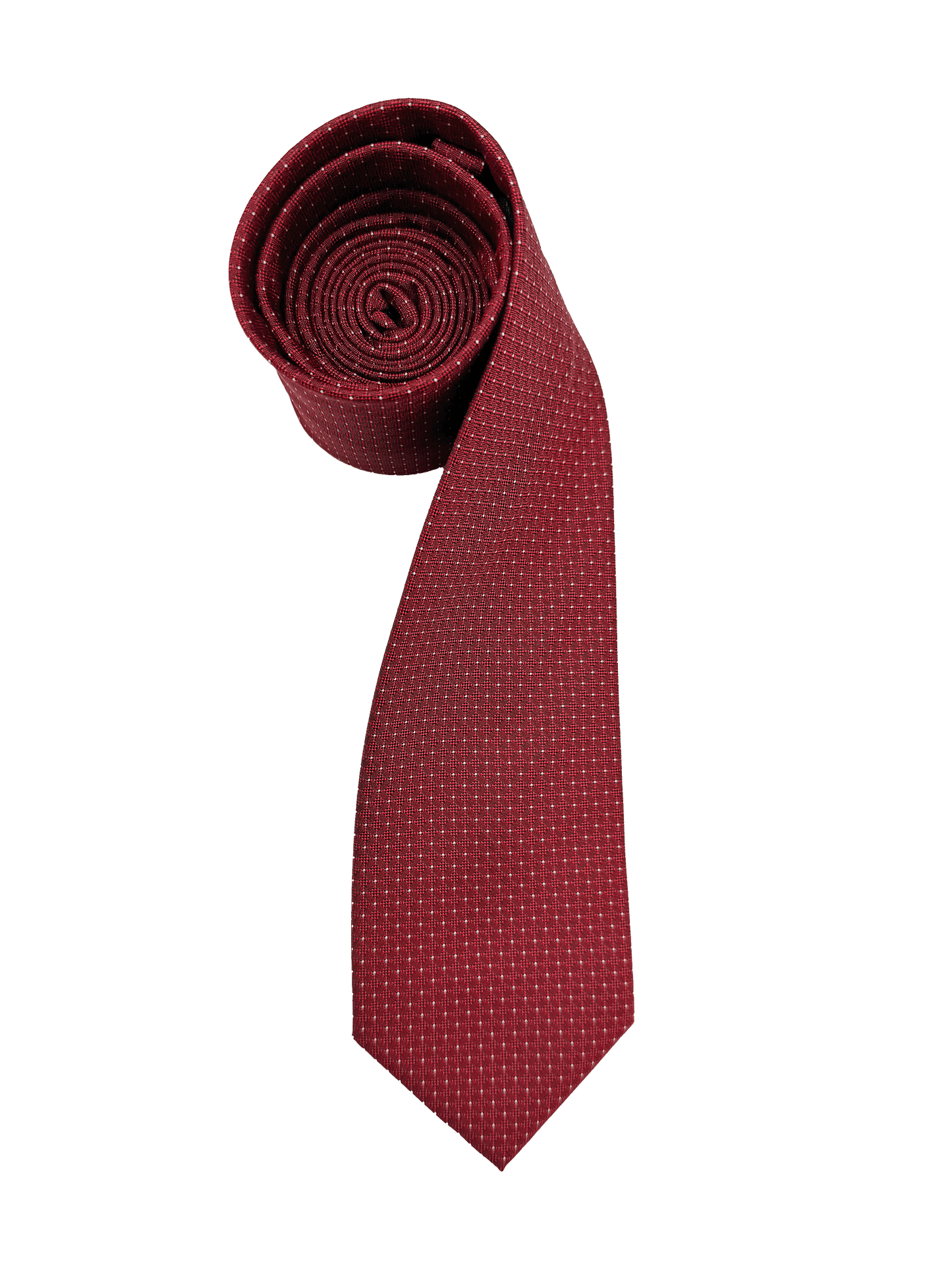 Red Dotted Tie