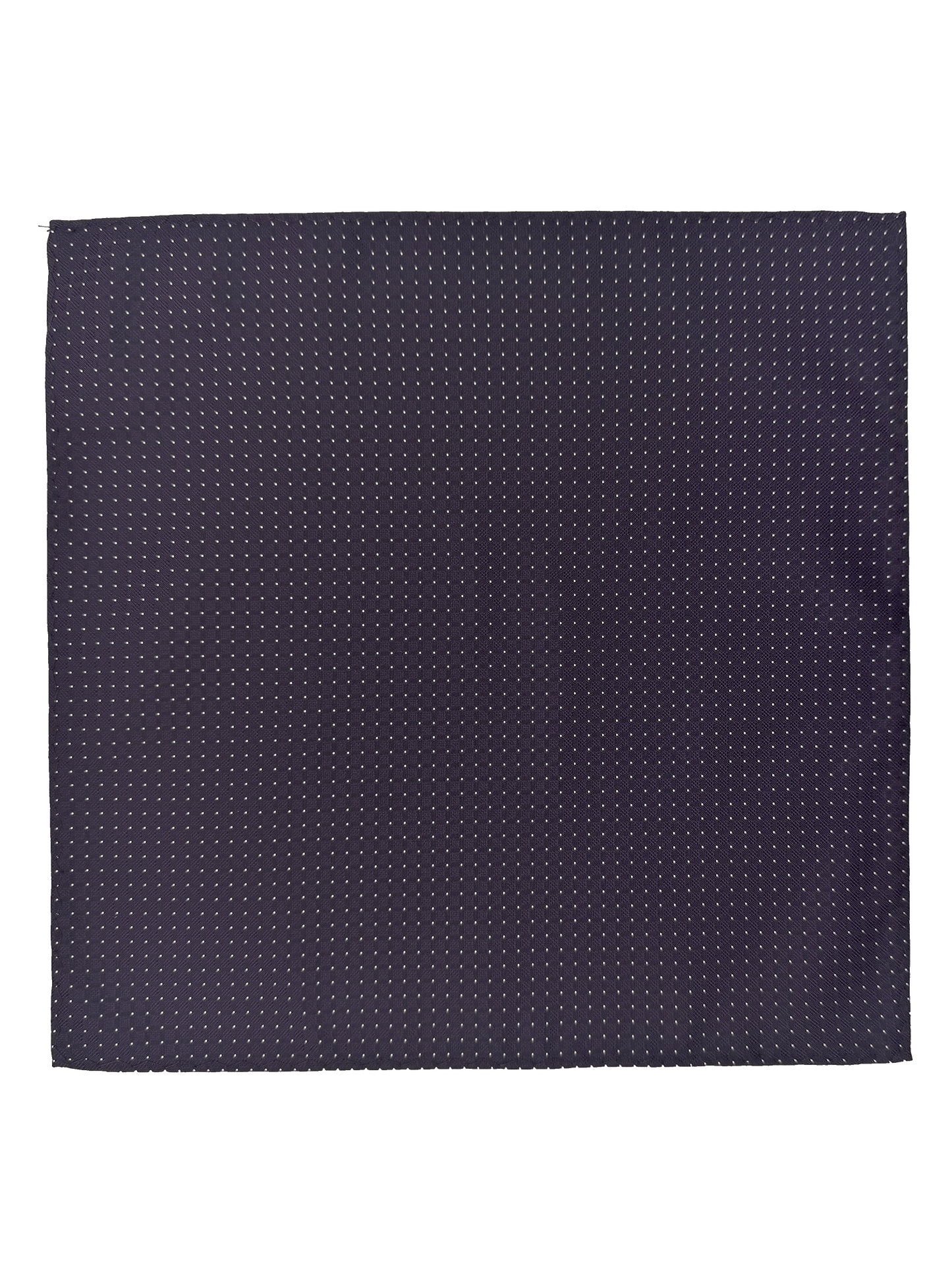 Purple Dotted Pocket Square