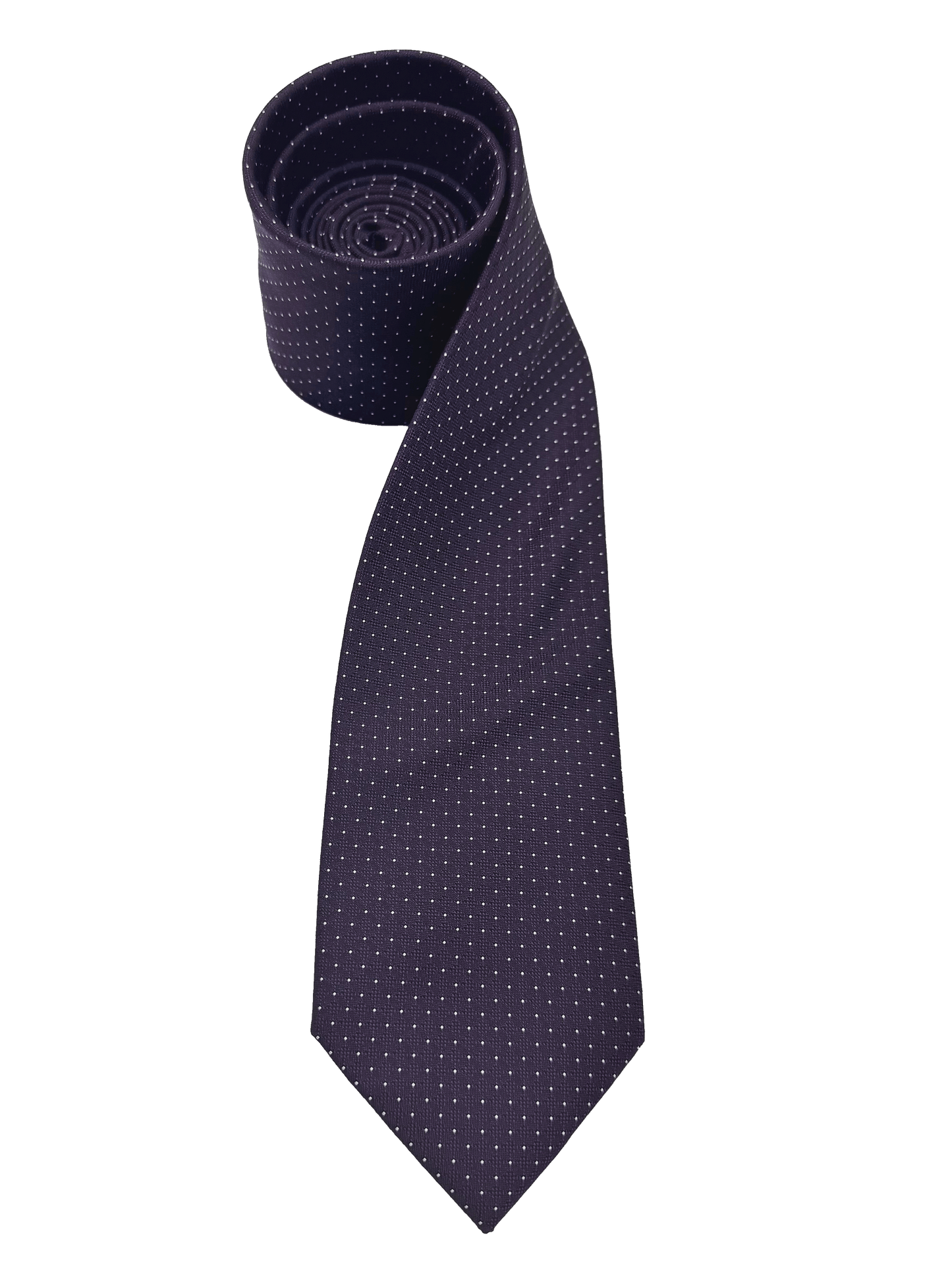Purple Dotted Tie
