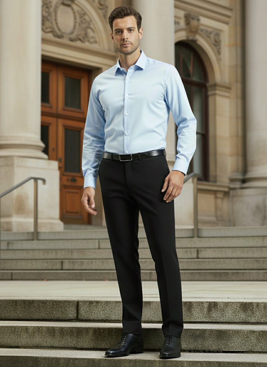 Lyon Machine Washable Wool Blend Trouser