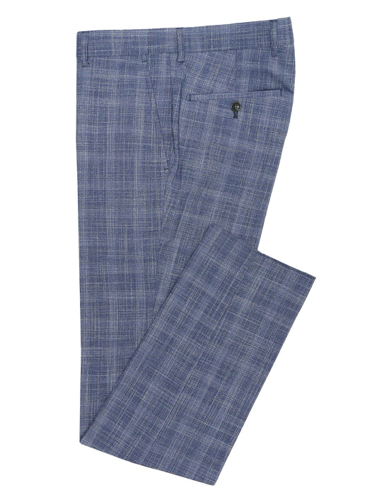 Edward Blue Suit Trouser