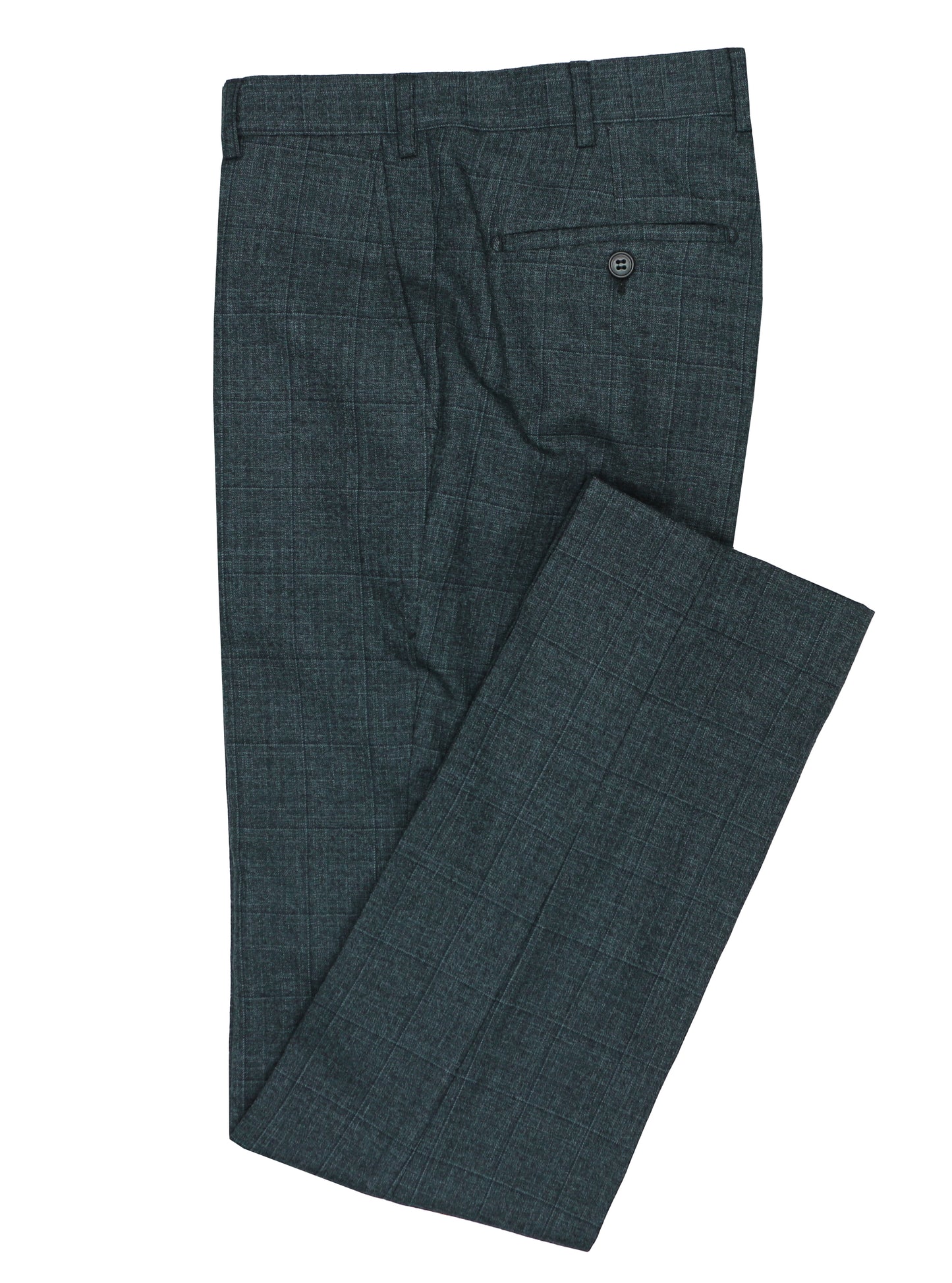 Lisbon Edward Green Checked Suit
