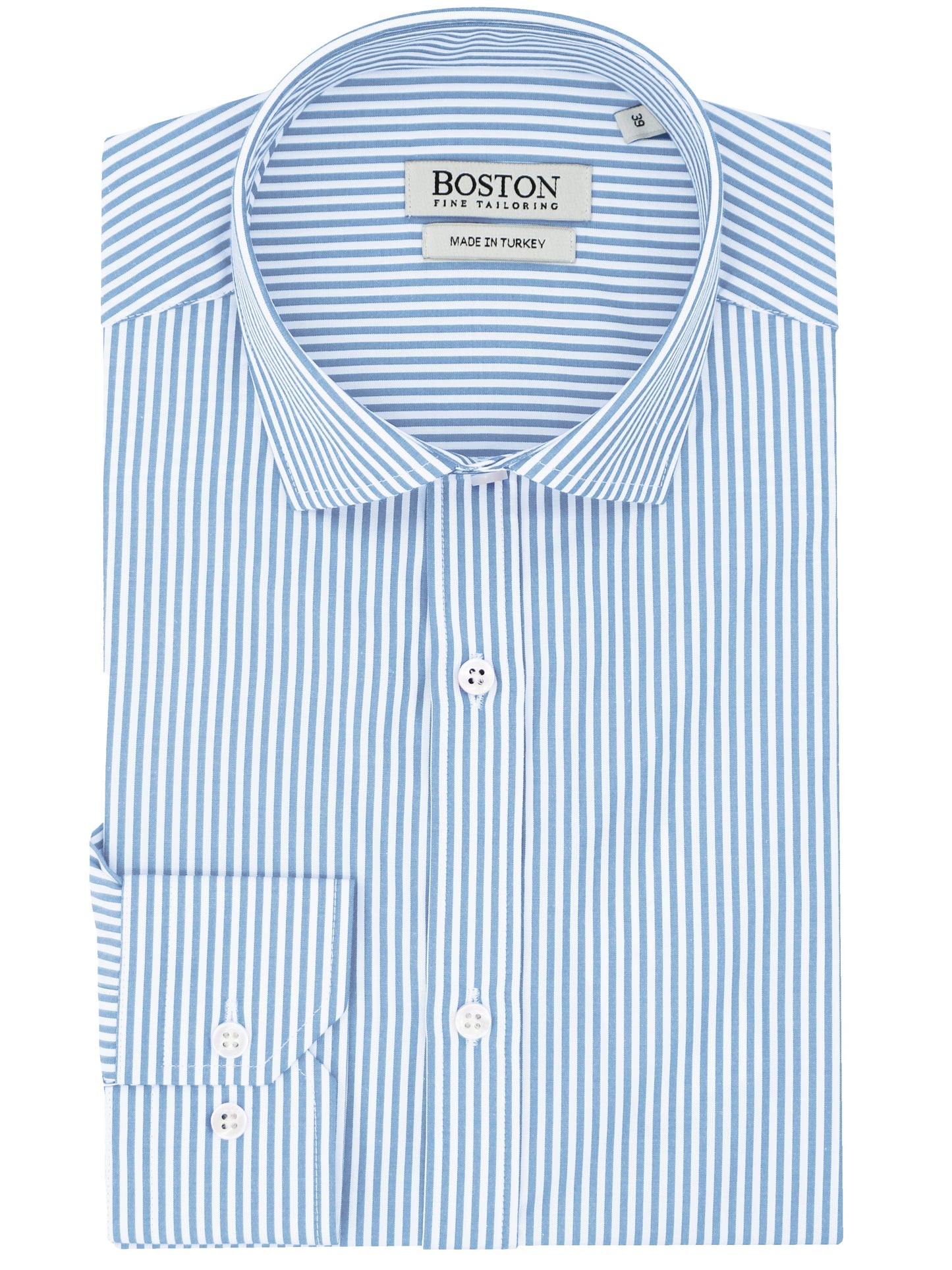 Liberty Business Light Blue Striped Shirt