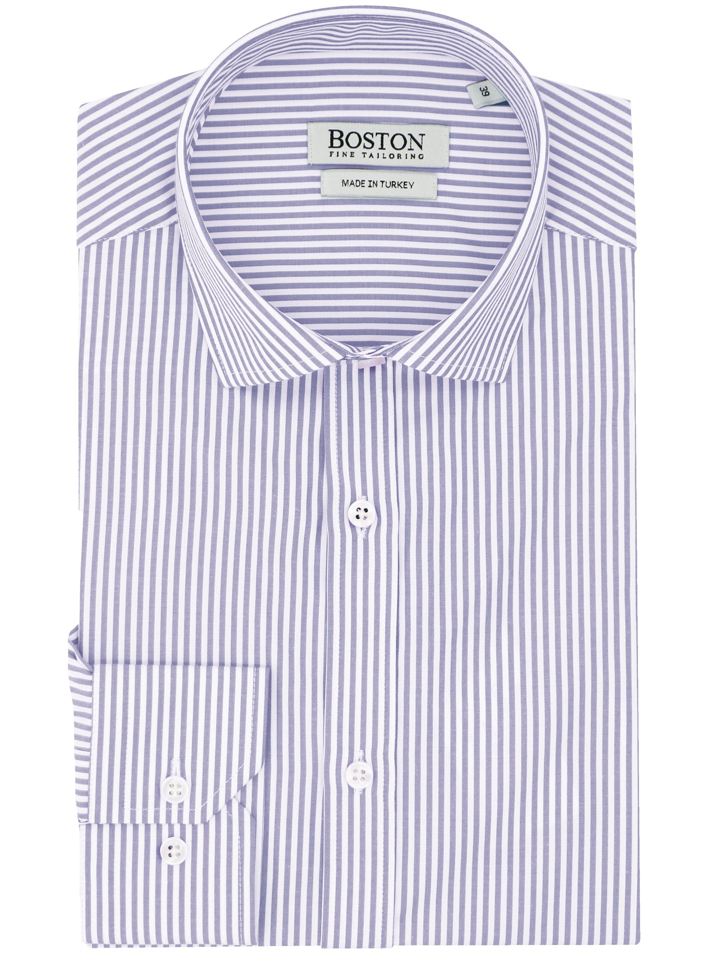 Liberty Business Purple Striped Shirt