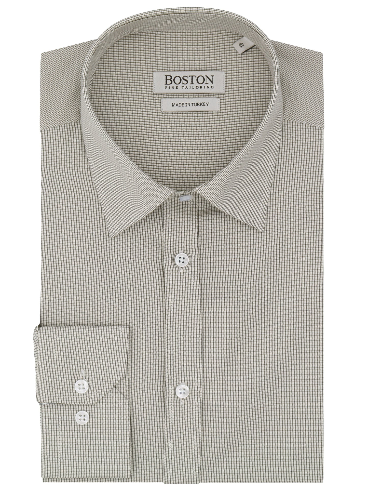 Liberty Business Brown Microchecked Shirt