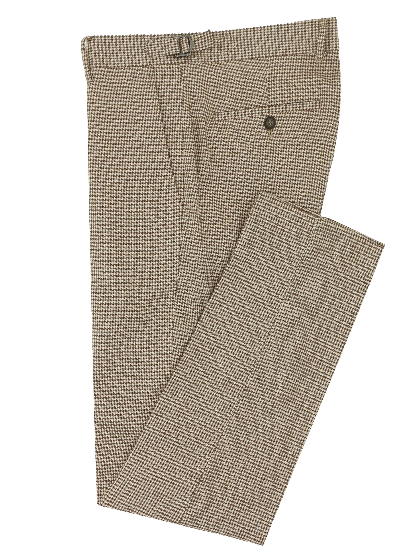 Turin Buggy Blake Beige Checked Suit