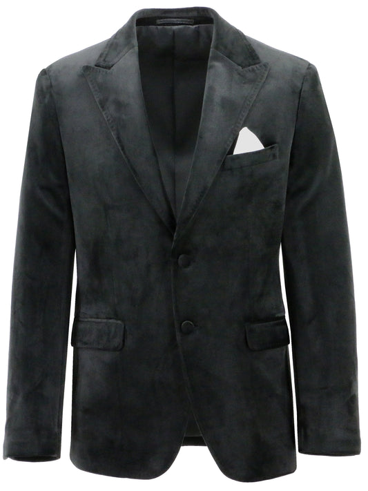 Turin Black Velvet Sports Jacket