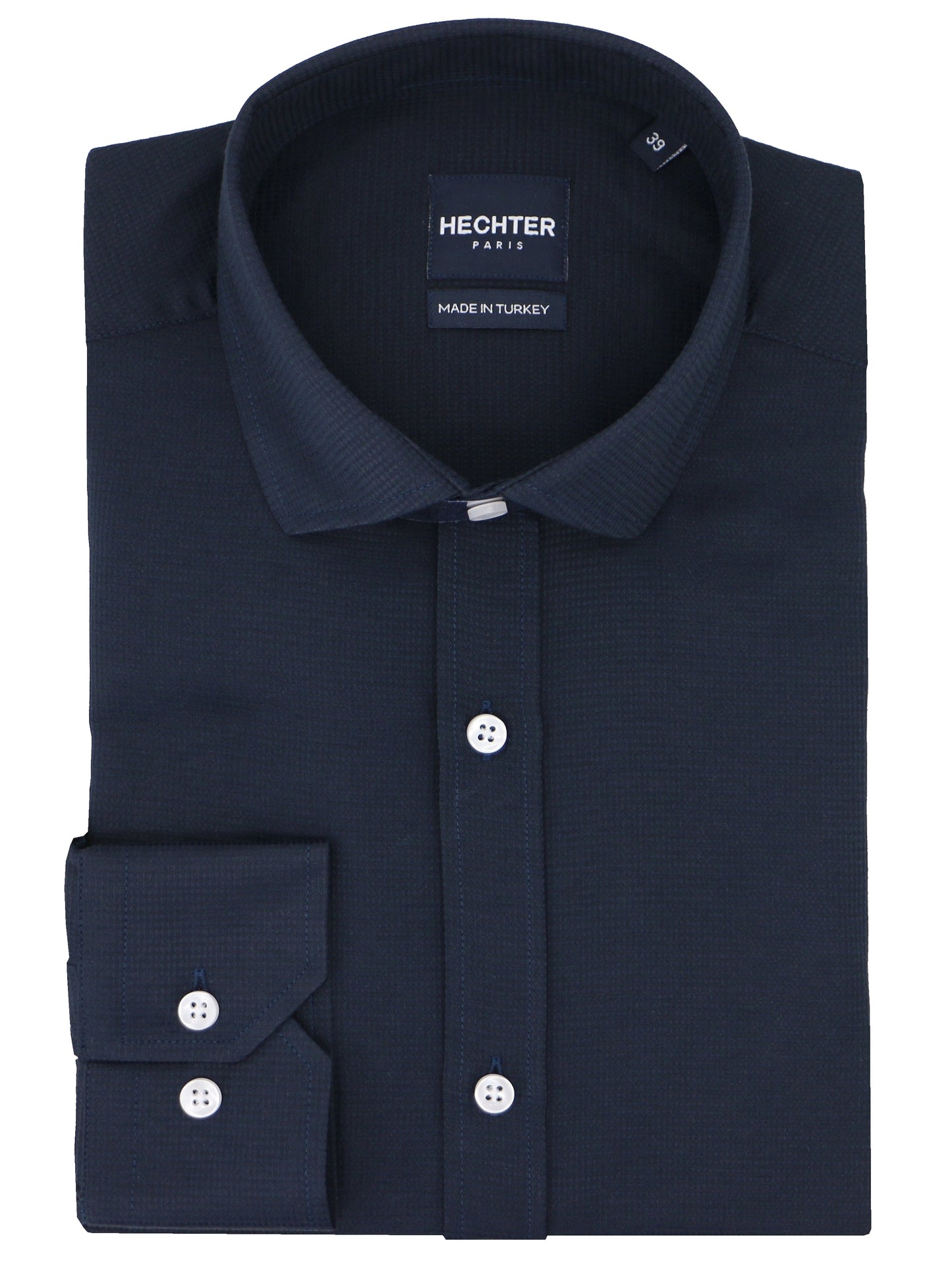 Jacque Business Navy Woven Shirt