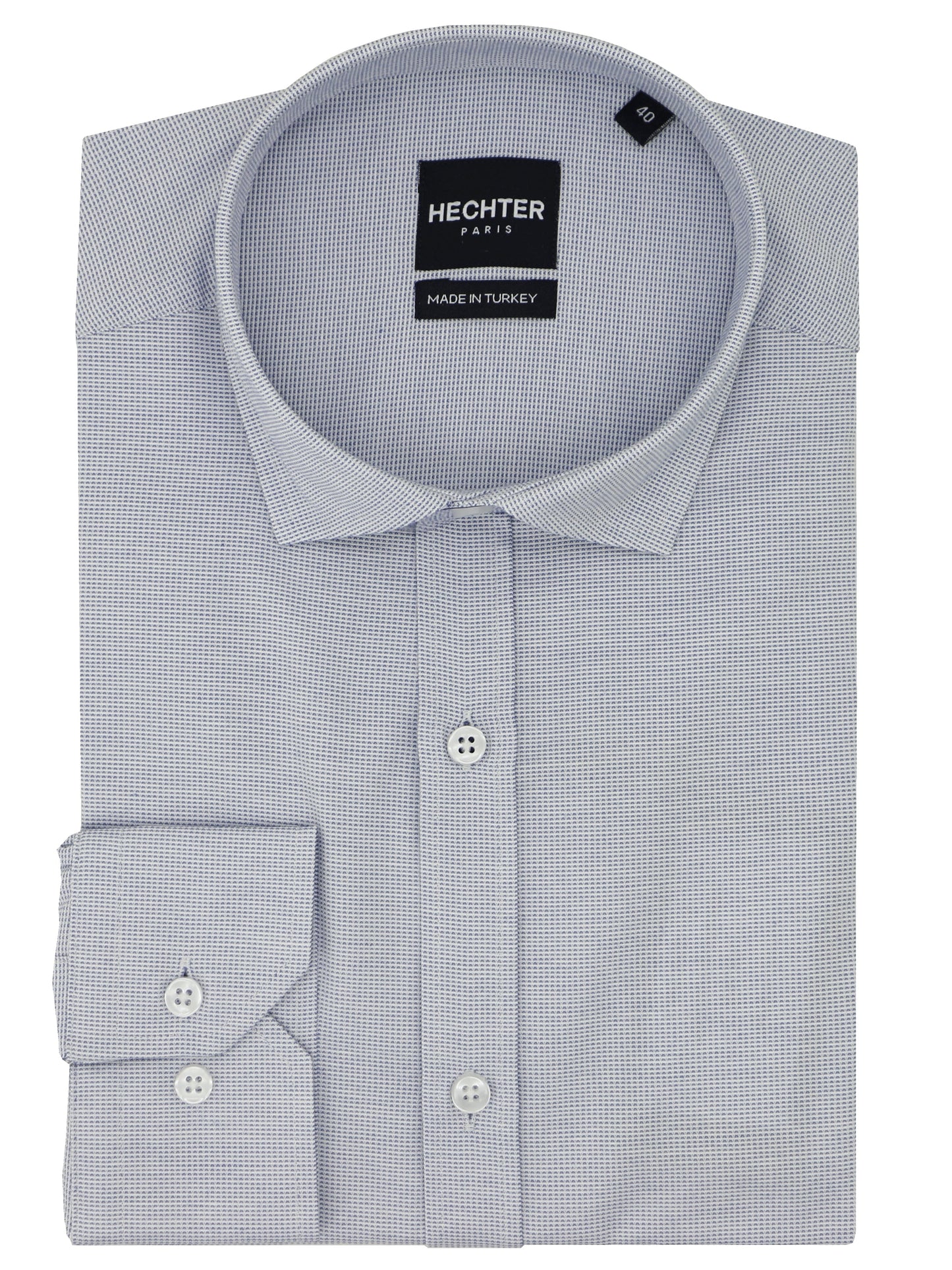 Jacque Business Navy Woven Shirt
