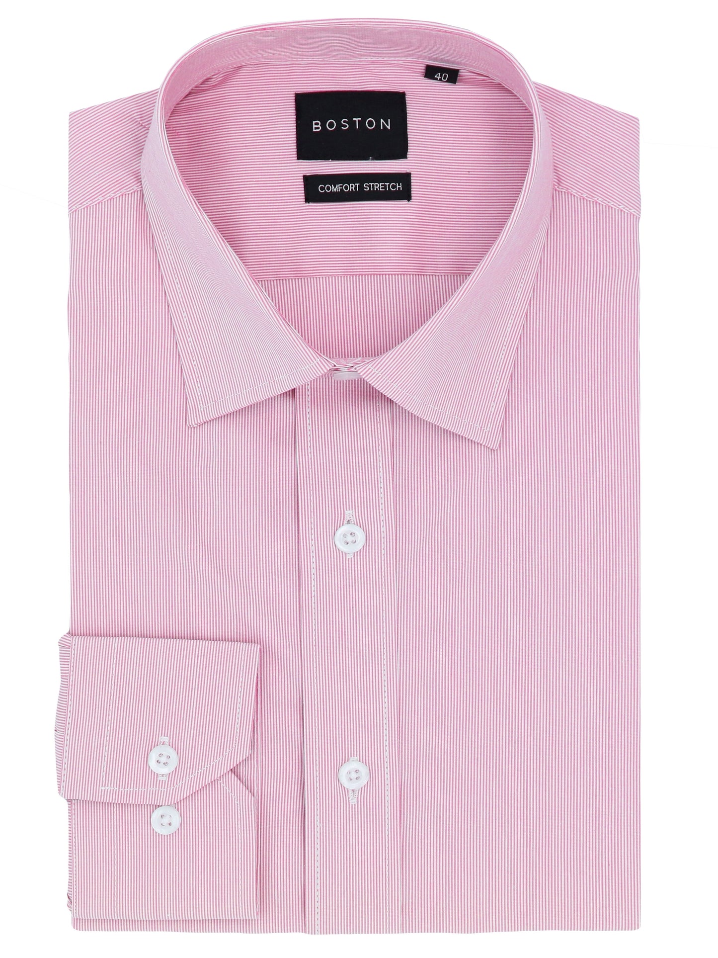 Liberty Business Pink Striped Shirt