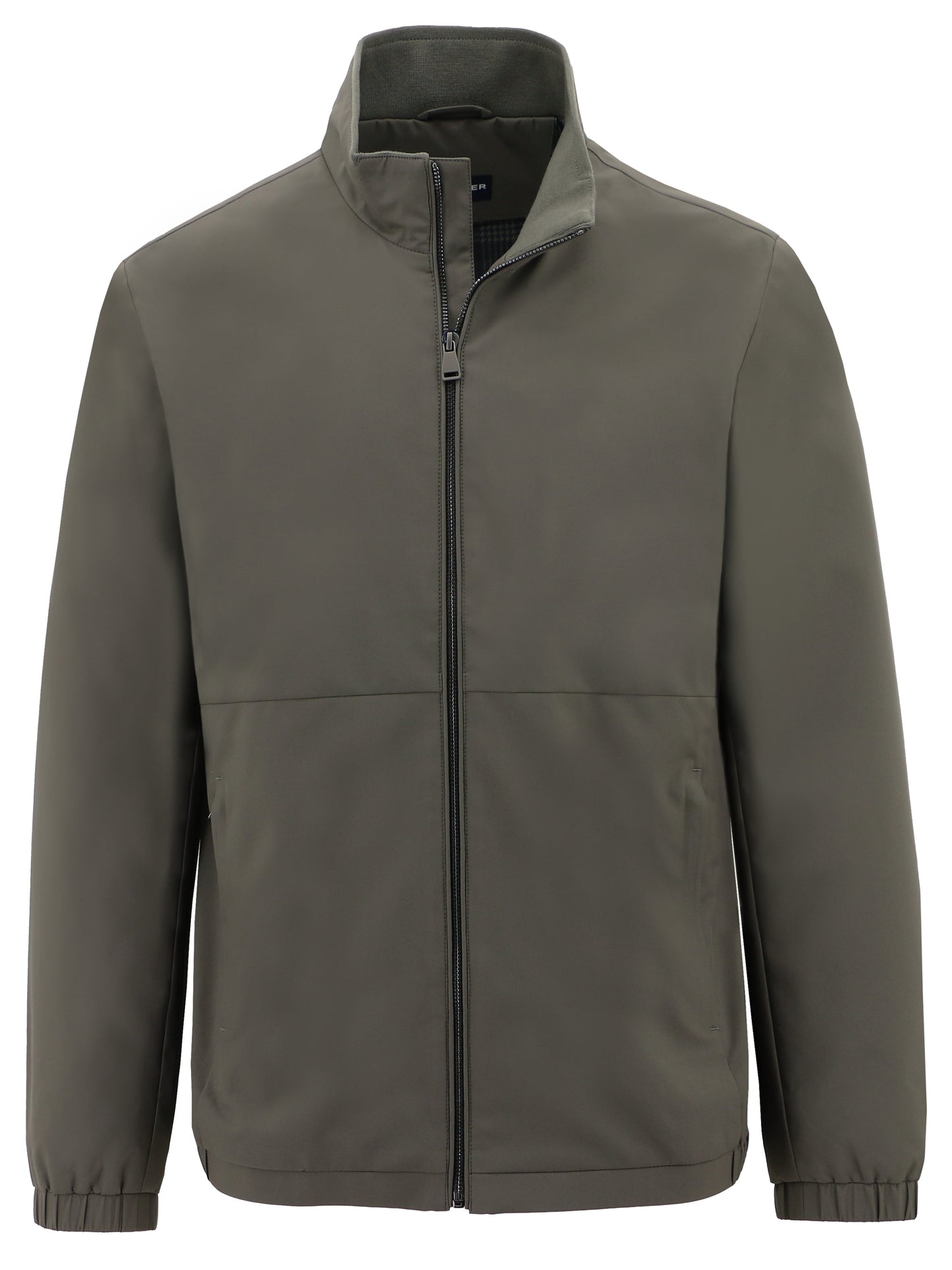 Zac Olive Mock Neck Jacket