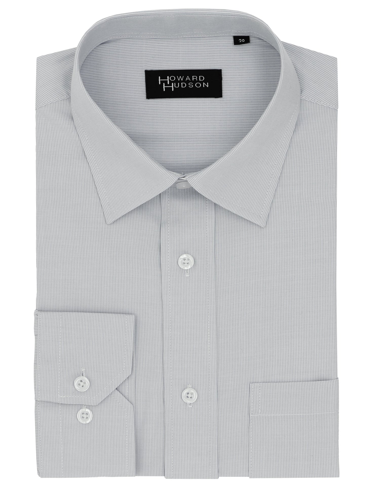 Brooke Grey Microfibre Bamboo Shirt