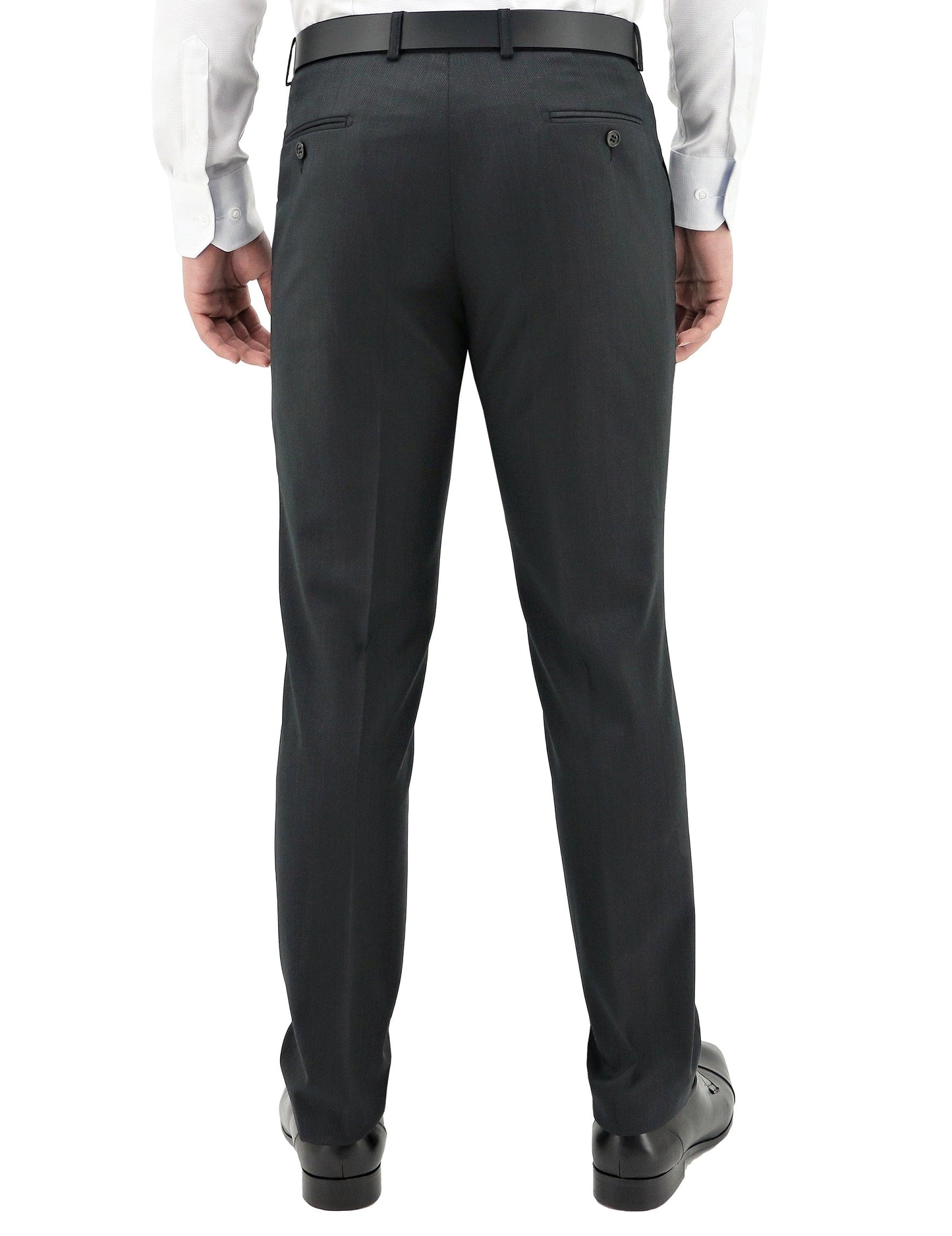 Lyon 101 Black Wool Trouser