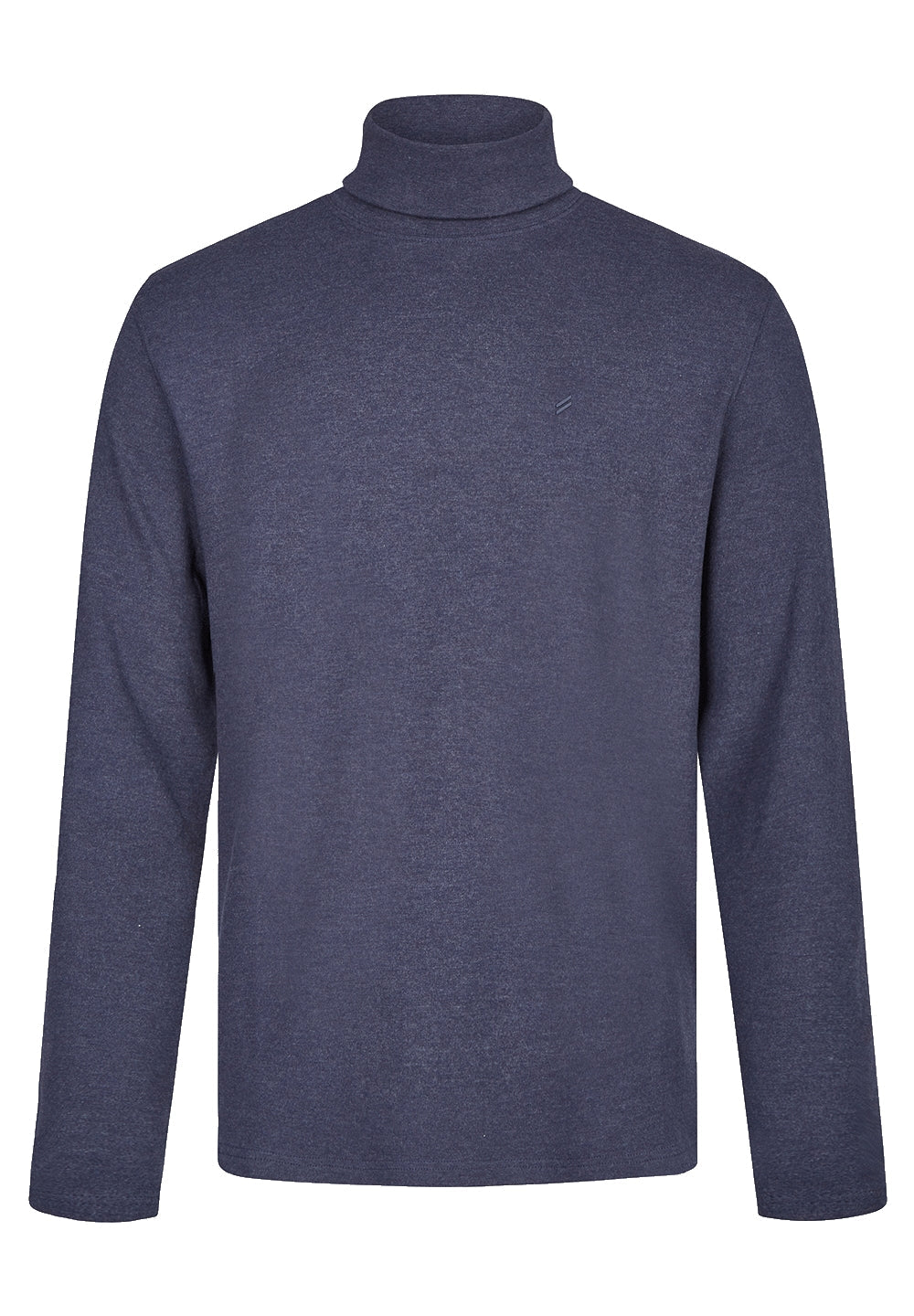 French Navy Rollneck Knit Jumper