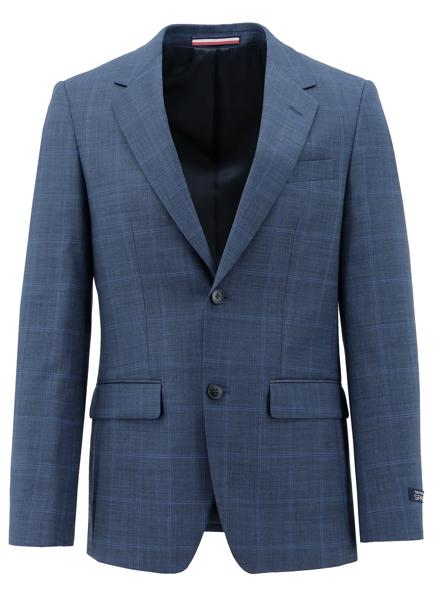 Napoli Edward Blue Checked Suit
