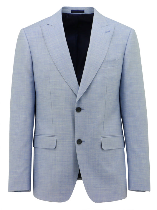 Cannes Edward Light Blue Wool Suit