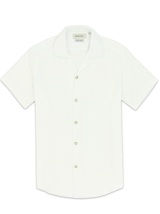 James White Casual Shirt