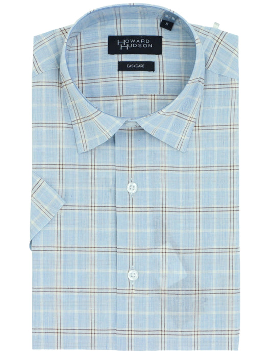 Liberty Casual Checked Short Sleeve Shirt