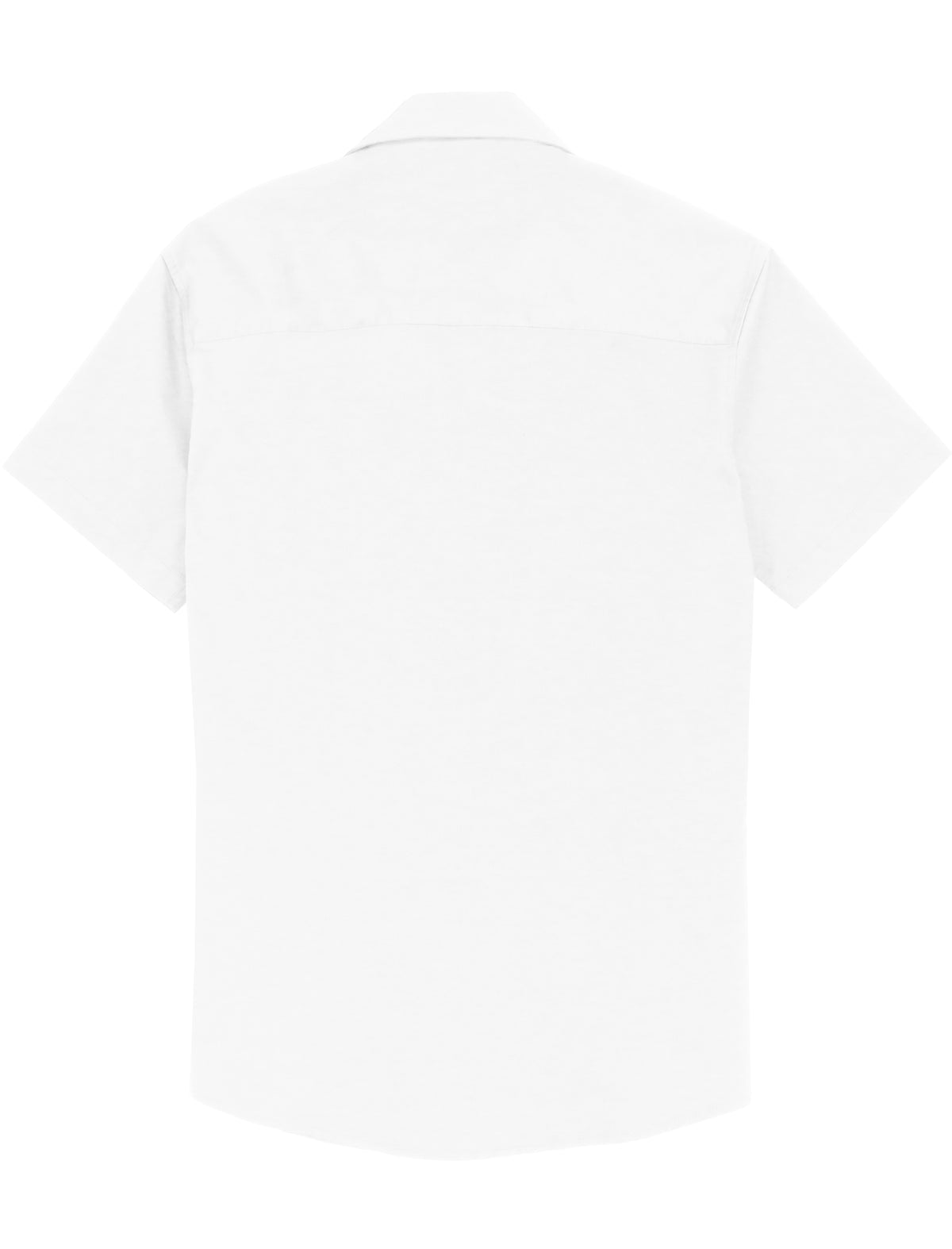 Oakley White Cotton Stretch Short Sleeve Shirt