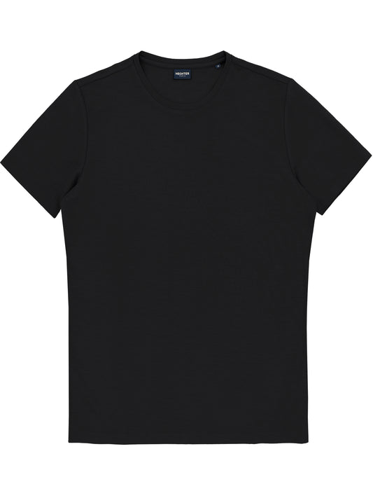 Cool Touch Black Crew Neck Tee