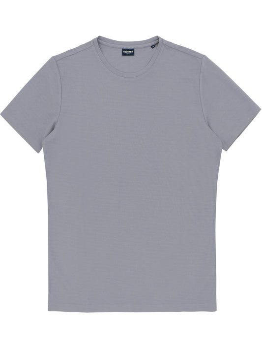 Cool Touch Grey Crew Neck Tee