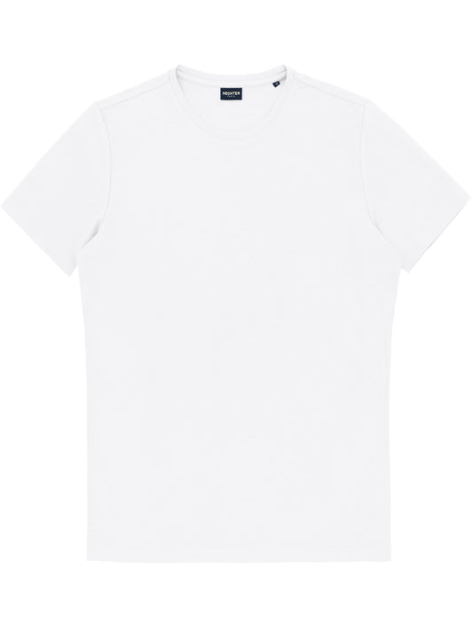 Cool Touch White Crew Neck Tee