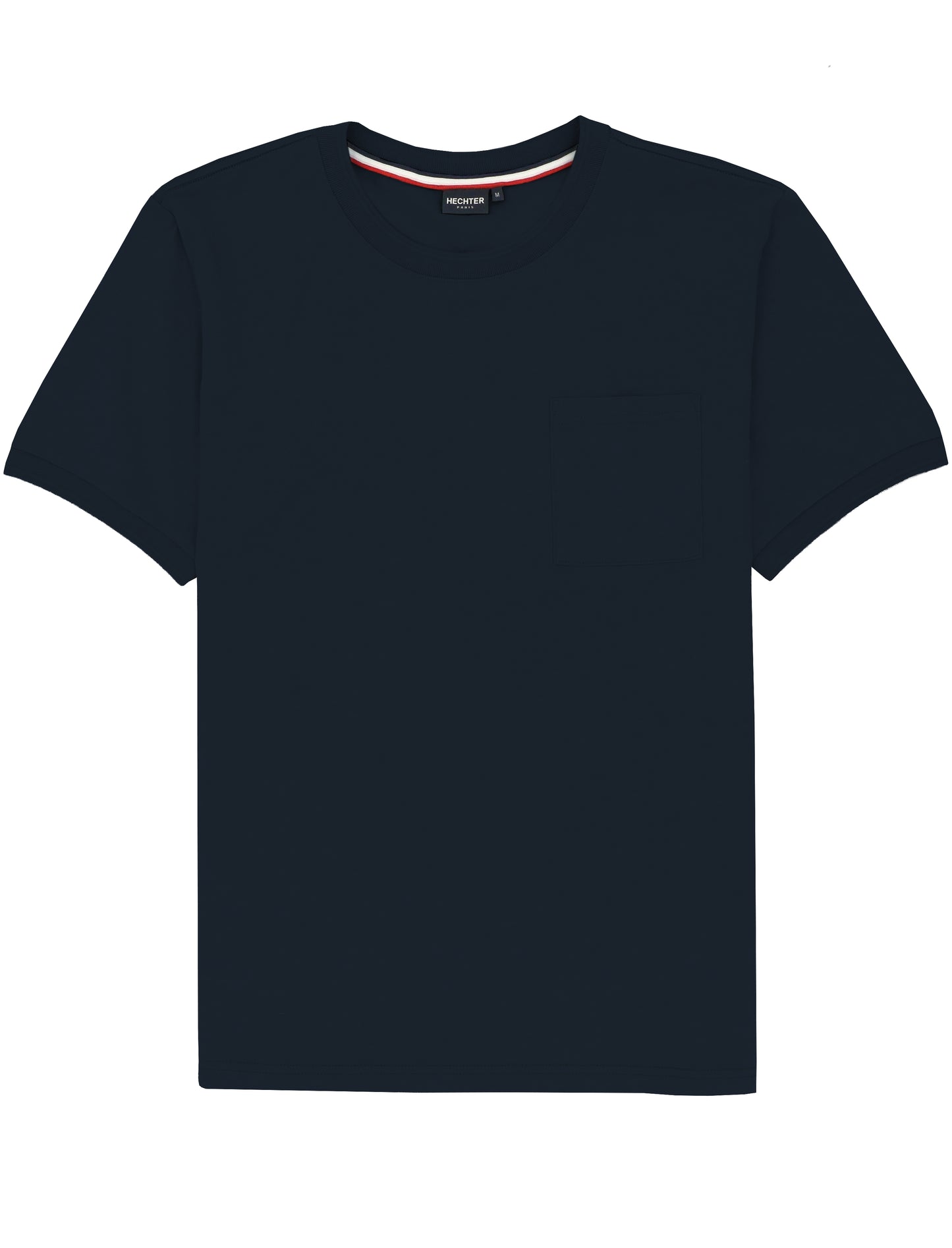 Navy Cotton Pocket Tee