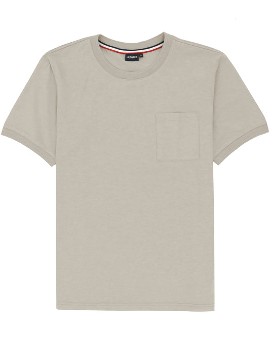 Sand Cotton Pocket Tee