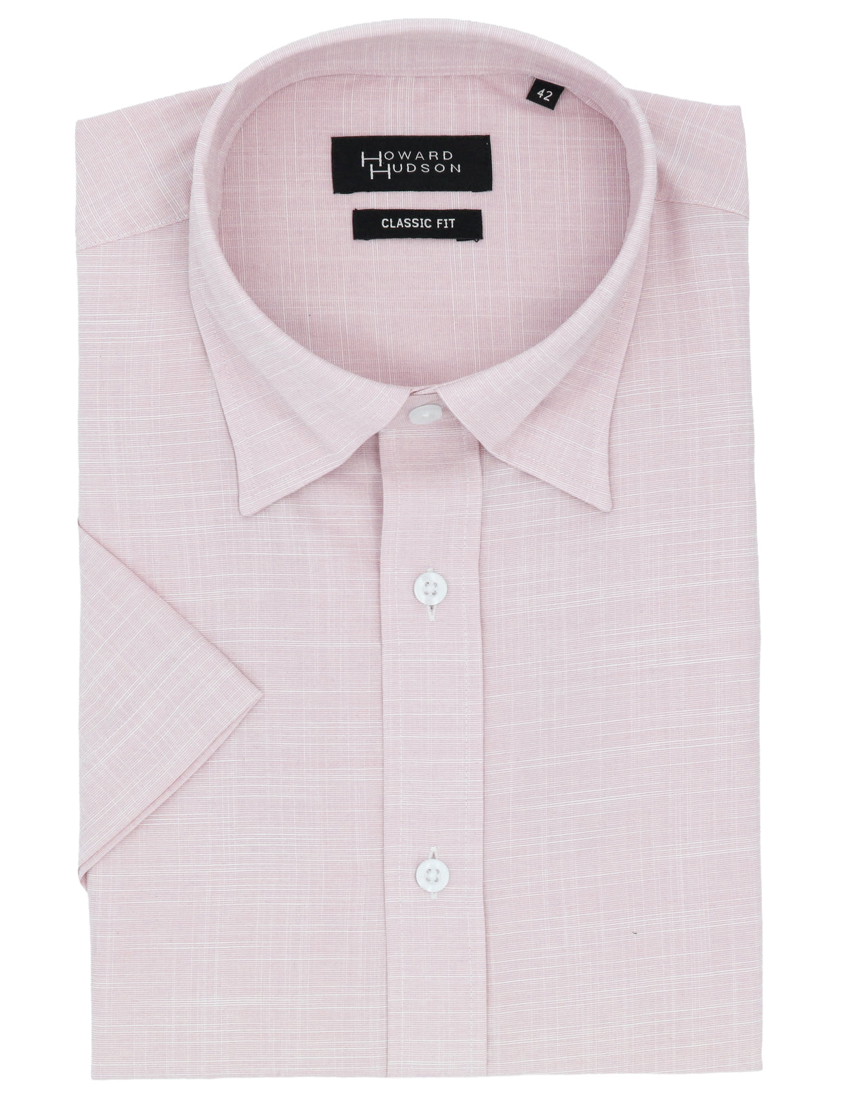Brooke Pink Short Sleeve Casual Shirt