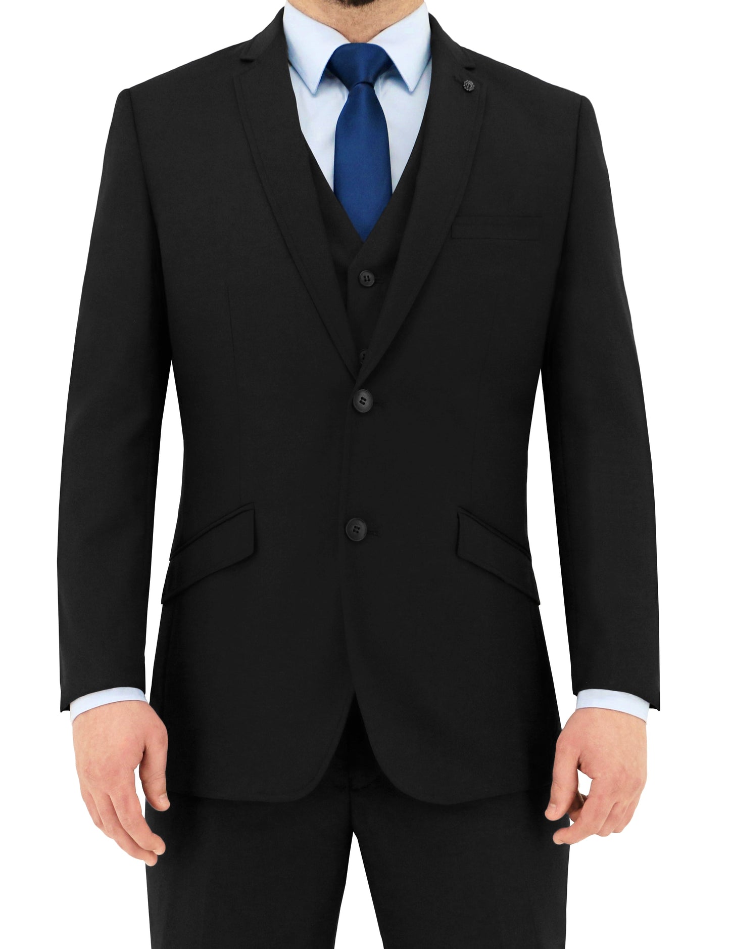 Bond 5ZF Black Suit Jacket