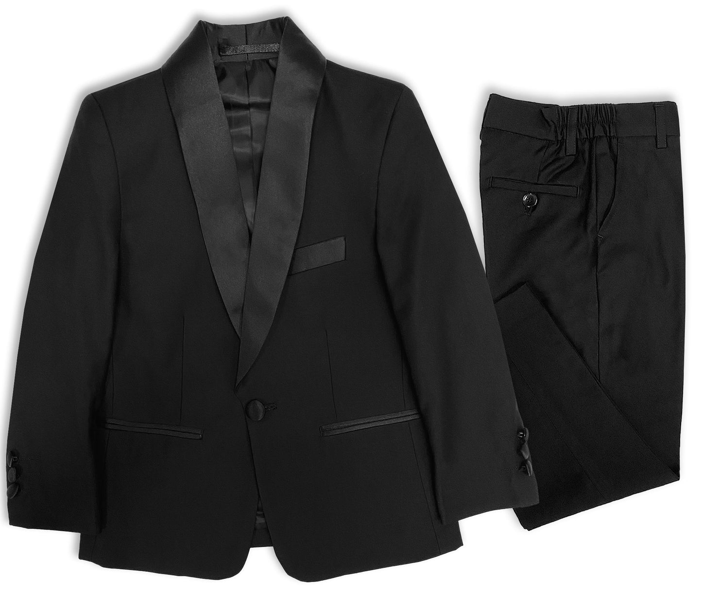 Snoopy Joe Black Shawl Dinner Suit