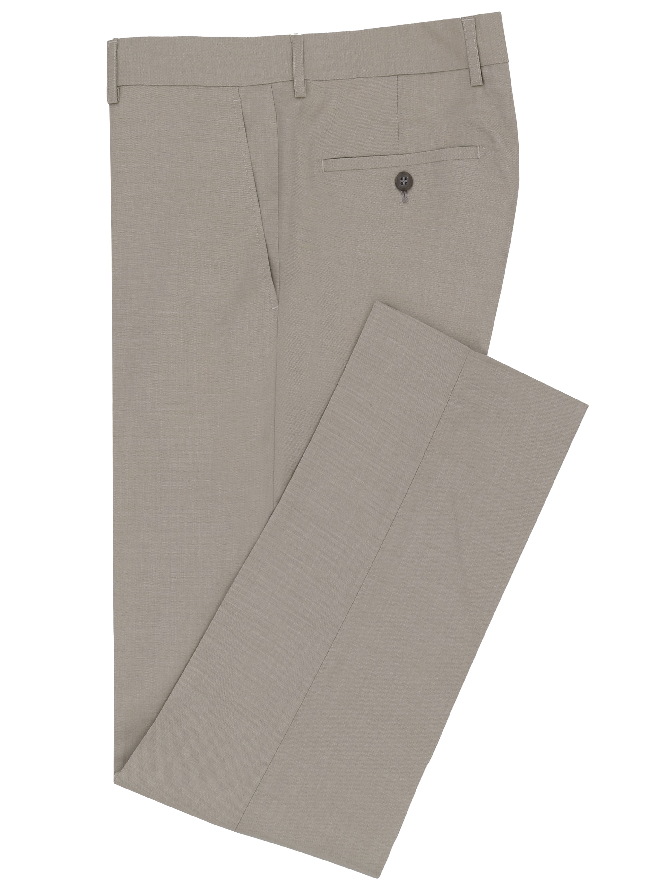 Edward 112 Mushroom Wool Trouser – Tony Barlow