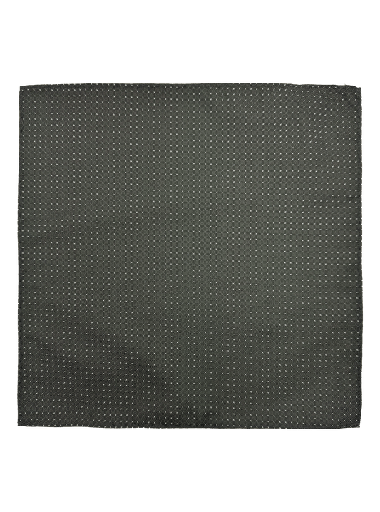 Charcoal Dotted Pocket Square
