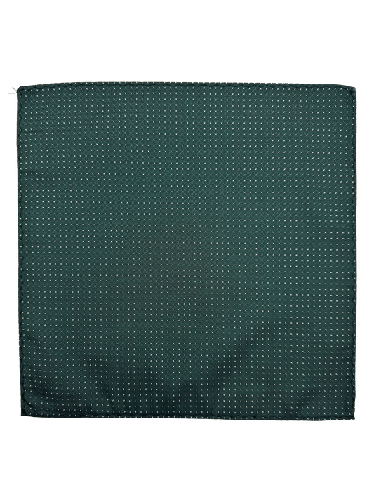 Green Dotted Pocket Square
