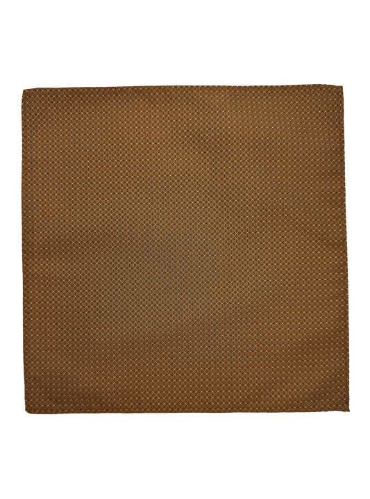 Orange Dotted Pocket Square
