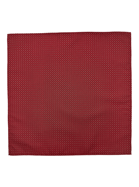 Red Dotted Pocket Square